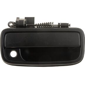 Dorman 79345 Front Passenger Side Exterior Door Handle Compatible with Select Toyota Models, Smooth Black