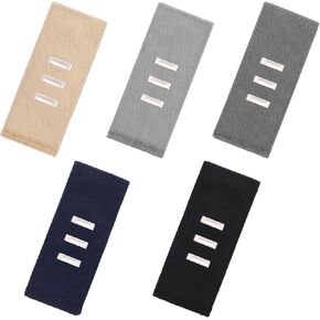 Mabor 10pcs Waist Extenders with Metal Hook for Pants, Trouser Extenders Women & Men,Jeans, Trousers, Skirts, Pregnancy Maternity, Mixed Colors, Adjustable & Invisible Pants Waist Extenders