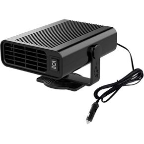 Car Heater That Plugs Into Cigarette Lighter 12v 120w,Portable Inside Heaters 2 in 1 with Heating and Cooling,Defogger for Car and Truck Windshield(Black)
