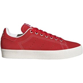 adidas Originals Men's Stan Smith CS Shoes, Better Scarlet/Core White/Gum, US 9.5