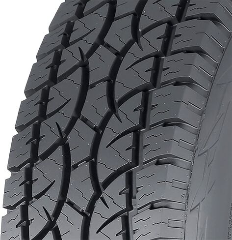 Atturo Trail Blade A/T شاحنة خفيفة للطرق الوعرة مناسبة لجميع التضاريس - إطار شعاعي LT225/75R16 225/75/16 225/75-16 115/112S نطاق تحميل E LRE جدار جانبي أسود مكون من 10 طبقات in Kuwait