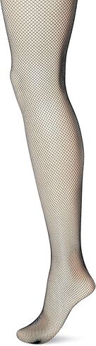 جوارب طويلة للفتيات من Body Wrappers مصنوعة من شبكة صيد السمك، أسود، 8-14 in Kuwait