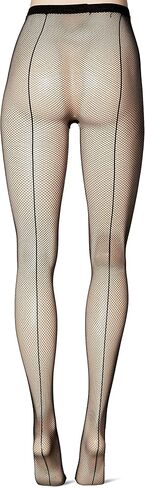 جوارب طويلة للفتيات من Body Wrappers مصنوعة من شبكة صيد السمك، أسود، 8-14 in Kuwait