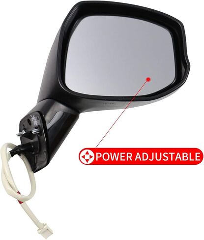 Marretoo for Honda Civic Side Mirror Driver Side(LH) Assembly 2012 2013 2014 2015 Power |Replacement For HO1320261 76202TR0A01 (3 Pins) for Honda Civic Accessories in Saudi Arabia