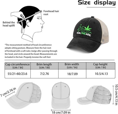 Weed Cannabis 420 heal thcare Tetrahydrocannabinol Sun hat Mens Outdoor hat Womens Golf hat Gifts for Mom Sun Hats in Saudi Arabia