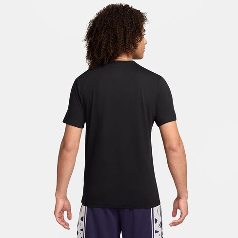 Nike Men's Basketball T-Shirt Black in Saudi Arabia