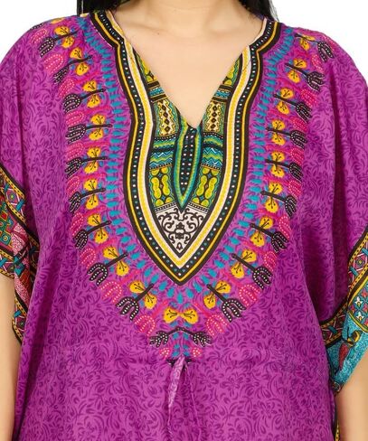 Women's Long Kaftan Dress Maxi Caftan Dress Gown Top Night Dress in Kuwait