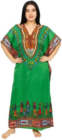 Women's Long Kaftan Dress Maxi Caftan Dress Gown Top Night Dress in Kuwait