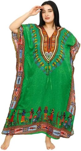 Women's Long Kaftan Dress Maxi Caftan Dress Gown Top Night Dress in Kuwait