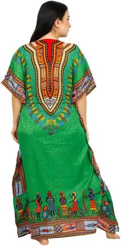 Women's Long Kaftan Dress Maxi Caftan Dress Gown Top Night Dress in Kuwait