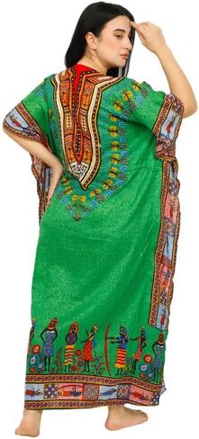 Women's Long Kaftan Dress Maxi Caftan Dress Gown Top Night Dress in Kuwait