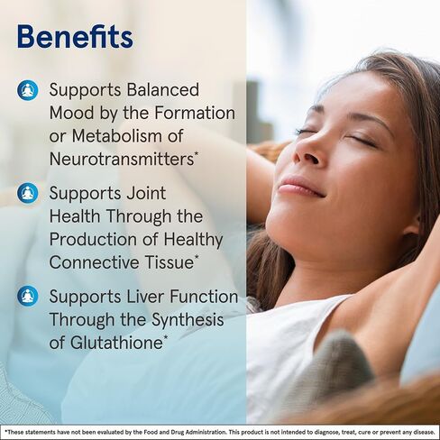 Jarrow Formulas® SAMe 400 mg, Supports Joint Health, Liver Function, Brain Metabolism, 60 Tablets, Up To a 60 Day Supply in Kuwait