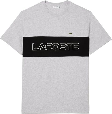 Lacoste Men's Tall Fit Colorblock Jersey T-Shirt in Saudi Arabia