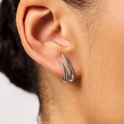 Gold Earrings for Women Trendy 14K Gold Stud Earrings Dainty Minimalist Simple Hypoallergenic Earrings Jewelry Gift for Her in Saudi Arabia