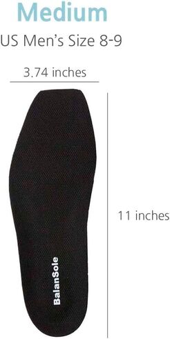 Square Toe Insoles Footbed Sizers Inserts for Square Toed Boots & Dress Shoes (10-11 M US) in Saudi Arabia
