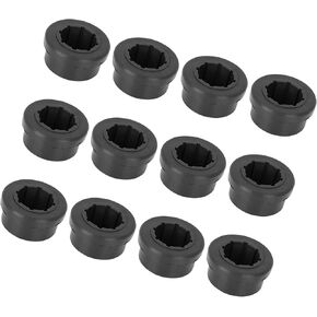 ACROPIX Rear Camber Lower Control Arm Bushing Kit Fit for Honda Civic - Pack of 12 Black
