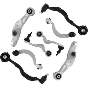 AUTOSAVER88 Front Control Arm Compatible with 2007-2012 Lexus LS460 RWD Suspension Kit,w/Ball Joint,8pcs