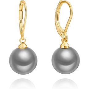 18K Gold Plated Ball Pendant Earrings Exquisite Charm Earrings for Women