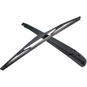 Rear Windshield Wiper Blade Arm Set for Hyundai Tucson 16-17 (New Version) Tucson 18-20, for KIA RIO 13-17 Rear Windsheild Back Wiper Arm and wiper Blade with Cover Assembly - 355mm 14 inch