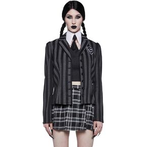 Dolls Kill Wednesday A. Costume - Goth Inspired Blazer and Skirt by Trickz N' Treatz