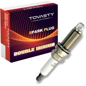 TOVASTY SP631 Spark Plug Double Iridium 6 Pack w/Gasket - 97506 SILZKBR8D8S