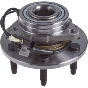 515160 (For 4WD) Front Wheel Bearing and Hub Assembly Fit For 14-18 Chevy Silverado 1500, G-MC Sierra, 15-20 Suburban Tahoe, Ca-dillac Escalade ESV Yukon [6 Lug w/ABS, 23356814 23498357]