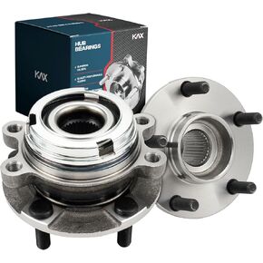 KAX 513296 Pair Front Wheel Bearing and Hub Assembly fit for 2013-2018 Nissan Altima,5 Lug