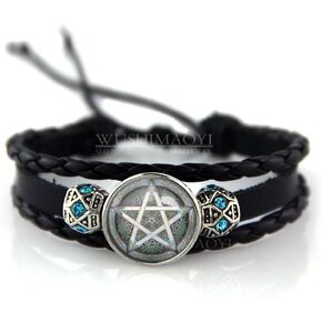 WUSHIMAOYI Wisdom of The Pentagram Bracelet Wisdom of The Pentagram Jewelry Customize Your Own Style