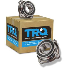 TRQ Rear Wheel Hub Bearing Pair for BMW 7 6 5 & X Series