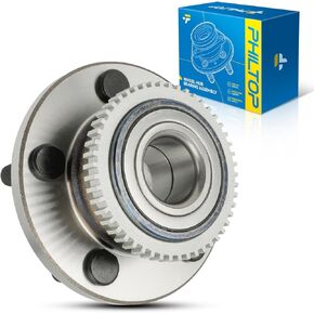PHILTOP 513346 Front Wheel Hub Assembly Fit for Ford Mustang 2015-2021, 5 Lugs Wheel Hub Bearings W/ABS