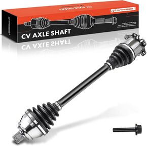 A-Premium Pair (2) Front CV Axle Shaft Assembly Compatible with Audi A6 Quattro 2005-2011, 3.0L 3.2L 4.2L, Driver and Passenger Side, Replace# 4F0407271J, 4F0407272J