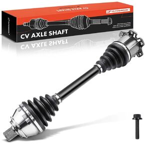 A-Premium Pair (2) Front CV Axle Shaft Assembly Compatible with Audi A6 Quattro 2005-2011, 3.0L 3.2L 4.2L, Driver and Passenger Side, Replace# 4F0407271J, 4F0407272J