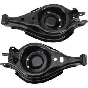 TRQ Rear Lower Control Arm Set Compatible with 2012-2015 Chevrolet Captiva Sport 2007-2017 Equinox 2010-2017 GMC Terrain 2007-2009 Pontiac Torrent 2007-2010 Saturn Vue Suzuki XL-7