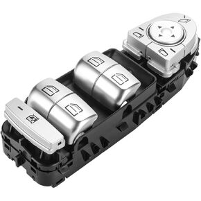Front Left Driver Side Master Power Window Switch - Compatible for for Mercedes-Benz C300 / GLC300 / C63 AMG S 2015-2018 for Mercedes-Benz C350e / C63 AMG 2016-2018 - Replace Part 2059056811