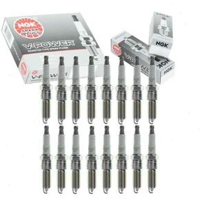 16 pc NGK V-Power Spark Plugs compatible with Dodge Durango 5.7L V8 2004-2008