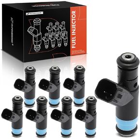 A-Premium Fuel Injectors Set of 8 Compatible with Dodge Ram 1500, Ram 2500, Ram 3500, 2003, 5.7L, Replace# RL032142AC
