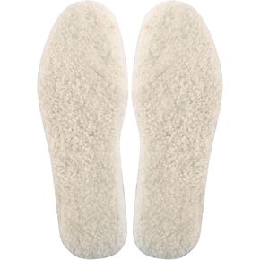 Sheepskin Insoles Men's Women'sPremium Wool Fur Fleece Inserts Cozy Warm Soft
