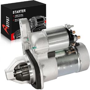 Starter Motor Compatible for:-Nissan Sentra Cube Juke NV200, for:-Chevy City Express, 1.4KW 12V 10Teeth Clockwise, Arranque para Carro Replace# 23300-EN200R, 17982N, 23300-EN20A
