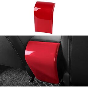 for 2022 2023 Honda Civic 11th Gen Accessories Gear Shift Side Strips Cover Trim Decals ABS Interior Sticker Red