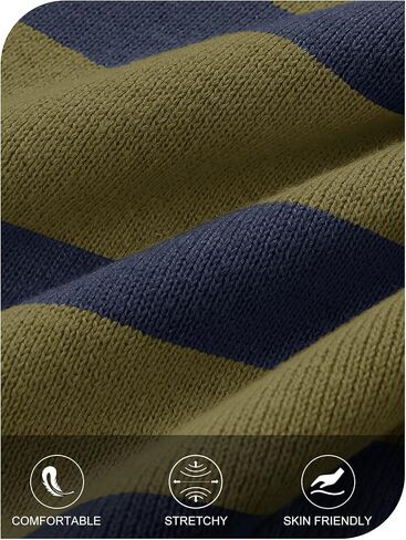 MEROKEETY Women's 2 Piece Sweater Lounge Sets Striped Long Sleeve Shorts Oversized Matching Outfits in Kuwait