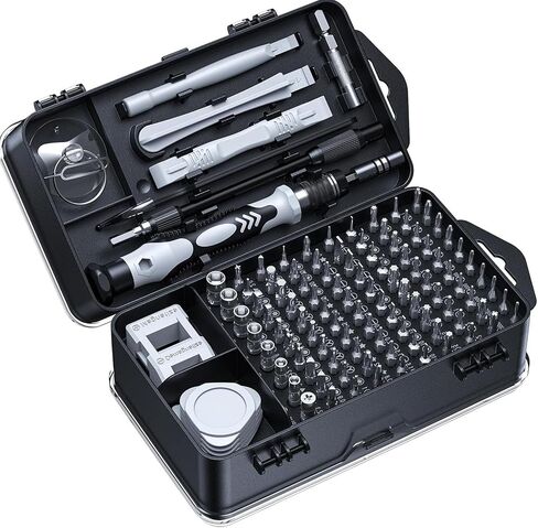 25-in-1 Small Precision Screwdriver Set, Professional Magnetic Mini Repair Tool Kit for Phone, Computer, Watch, Laptop, Macbook, Game Console, Electronic Jewelry, Toys, Computer, Eyeglass Repair in Saudi Arabia