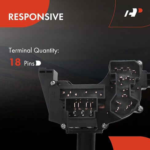 A-Premium Multifunction Switch Windshield Washer Wiper & Hazard Warning Flasher Switch Compatible with Ford Crown Victoria Taurus, Lincoln Mark VIII Town Car, Mercury Grand Marquis Sable in Saudi Arabia