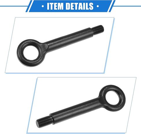 خطاف سحب متوافق مع Mazda 3 Bk 2003-2008 لسيارة Mazda Instruction Bk 2004-2009، معدن متين أسود أمامي وخلفي للسحب كيف in Saudi Arabia