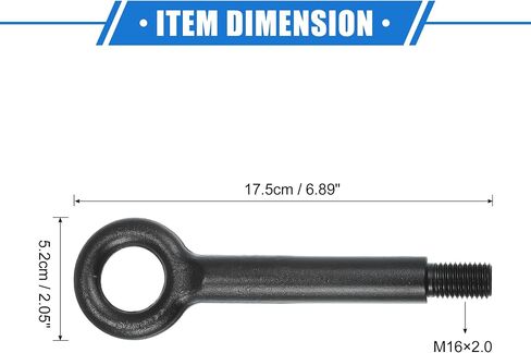 خطاف سحب متوافق مع Mazda 3 Bk 2003-2008 لسيارة Mazda Instruction Bk 2004-2009، معدن متين أسود أمامي وخلفي للسحب كيف in Saudi Arabia