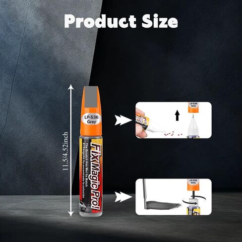 ASUBHA Touch Up Paint for Cars, Car Paint Scratch Repair, Two-In-One Car Touch Up Paint Fill Paint Pen, Automotive Car Paint Pen Quick & Easy Solution to Repair Minor Automotive Scratches in Kuwait