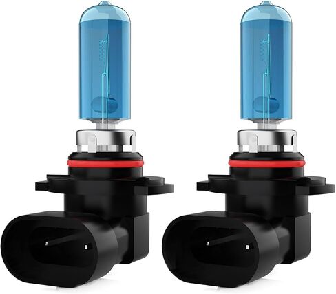 Light Bulbs Fit For Ford Taurus 1992-2007, 9007 High Low Beam High Performance Halogen Headlight Bulb Combo, 6000K White Light, Pack of 2 in Saudi Arabia