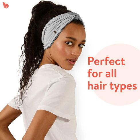 BLOM Non Slip Wide Headbands for Women - Multi Style Headbands for Yoga, Workout, Fashion, Travel, or Running - Gym Wrap - Tie Dye in Saudi Arabia