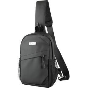 AMJ Cross-body Bag Small Handbag For Men, Shoulder Mini Bag For Women, Travel Chest Daypack for Hiking, Camping, Sports
