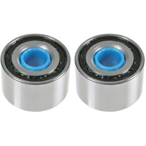 TRQ Driver & Passenger Side Wheel Bearing Set Compatible with 2001-2005 Lexus IS300 2000-2002 Mercedes-Benz E320 1989-1992 Toyota Cressida