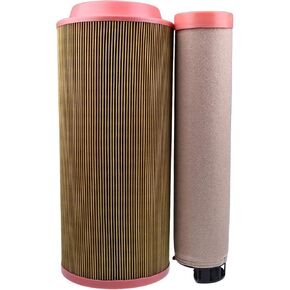 New Air Filter Inner Outer Set 32/915801 32/915802 Compatible with JCB Backhoe Loader 1400B 1550B 1600B 1700B 214 215 216 217 3C 3CX 3D 3DX 4C 4CX